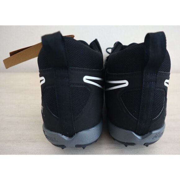 Nike CV0584-010 Men Sz 12W Black/White Alpha Menace 3 Shark Football Cleats - Picture 3 of 9